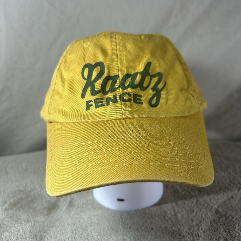 Raatz Fence Embroidered Yellow Baseball Cap OC Brand Adjustable Dad Hat